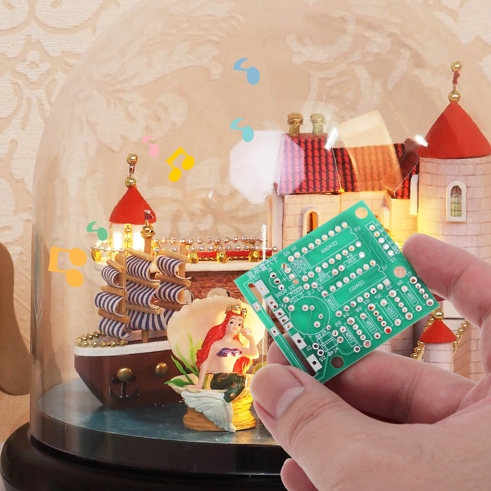 1 Set Komponen Elektronik Kota - Diy Electronics Box ulasan dan harga