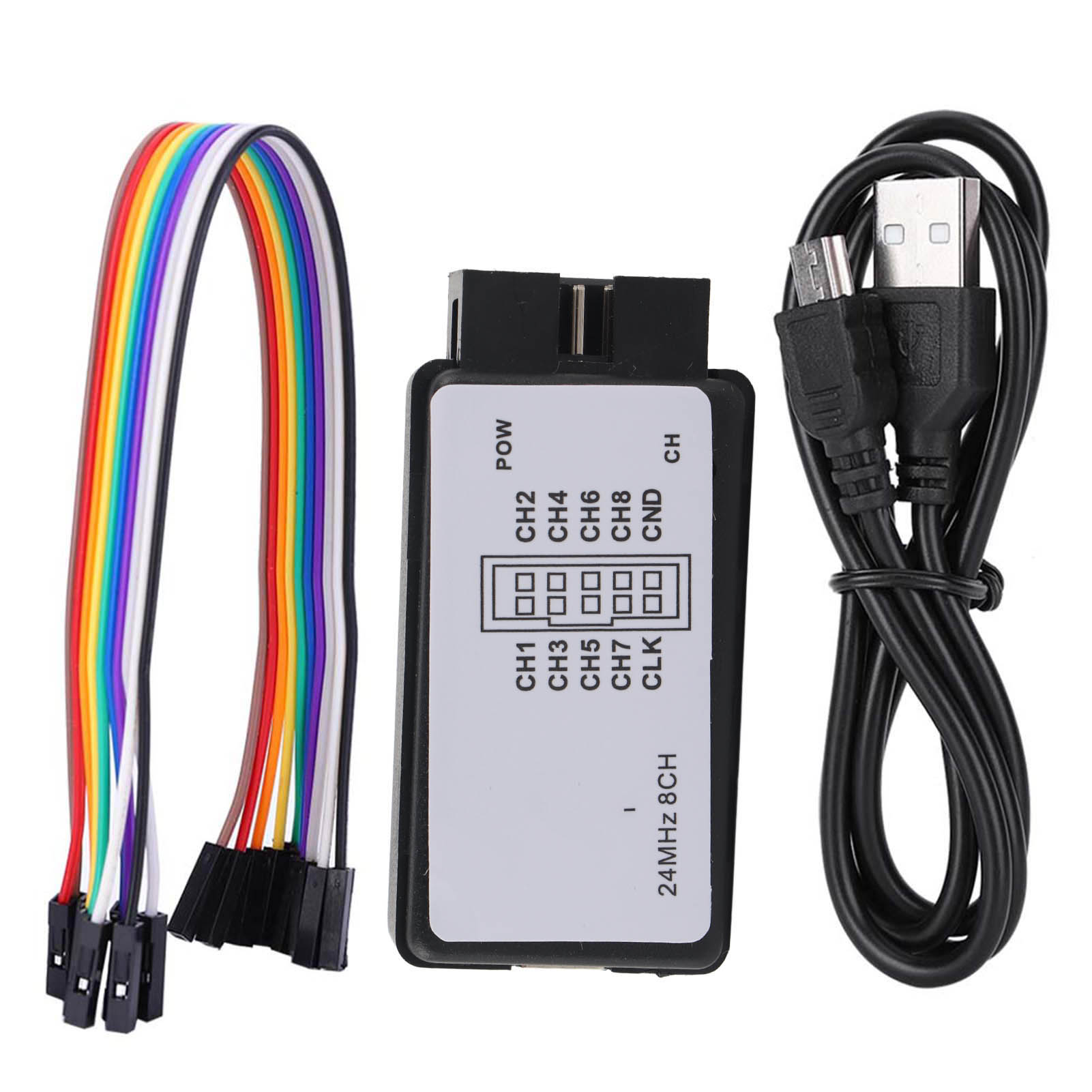 Penganalisis Logika 24MHz, Per - Logic Analyzer Usb ulasan dan harga