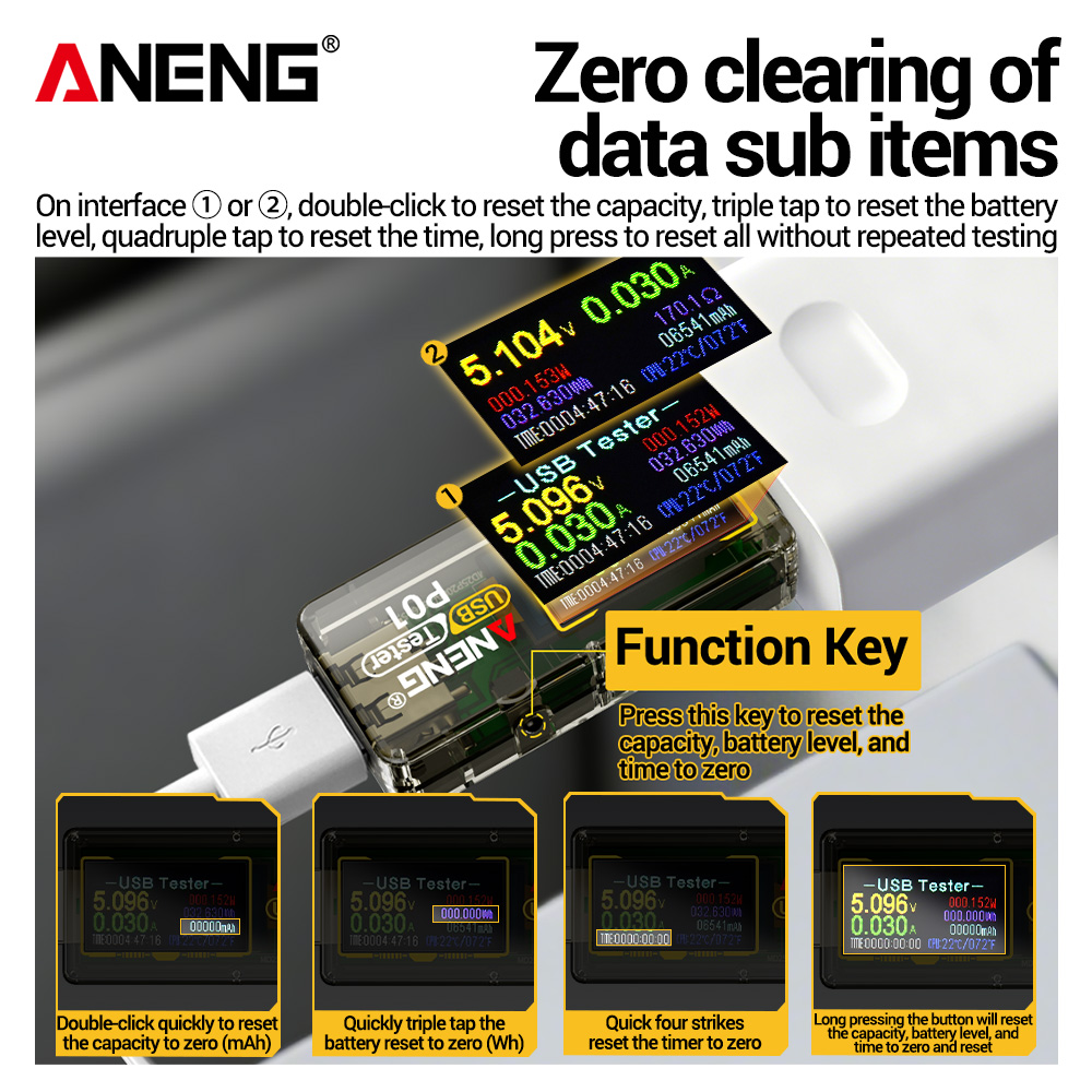 ANENG P01, Alat Penguji USB, V - Logic Analyzer Usb ulasan dan harga
